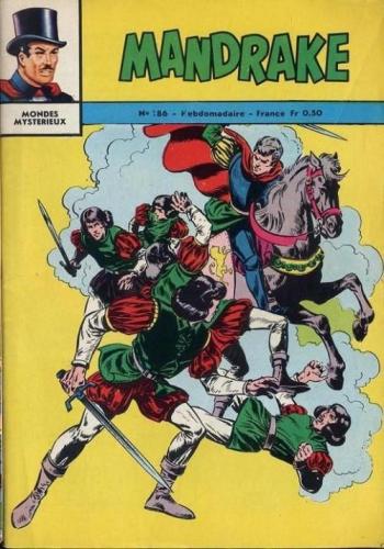 Couverture de l'album Mandrake - Mondes mystérieux - 186. Mandrake et Ringo le guitariste