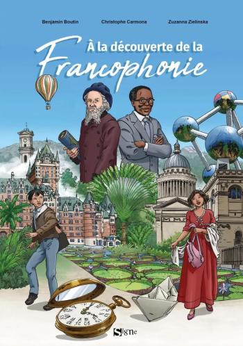 Couverture de l'album À la decouverte de la francophonie (One-shot)