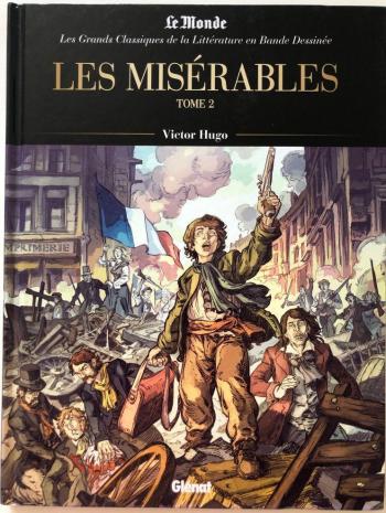 Couverture de l'album Les Grands Classiques de la littérature en BD (2022) - 8. Les Misérables - Tome 2