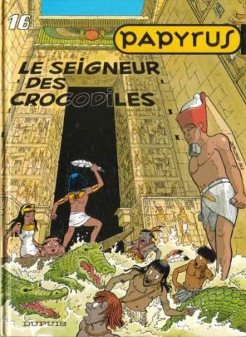 Couverture de l'album Papyrus - 16. Le seigneur des crocodiles