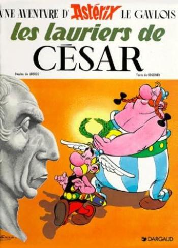 Couverture de l'album Astérix - 18. Les lauriers de César