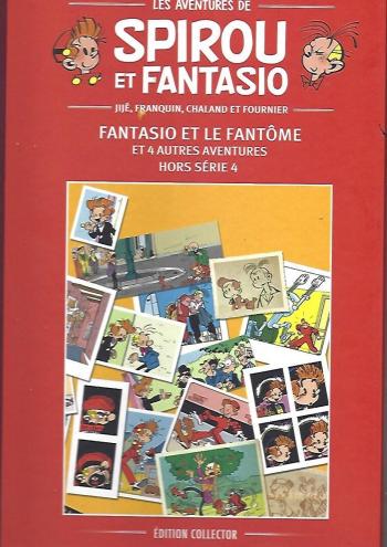 Couverture de l'album Spirou et Fantasio (Hors-série) - 4. Fantasio et le fantôme et 4 autres aventures