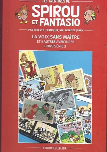 Couverture de l'album Spirou et Fantasio (Hors-série) - 3. La voix sans maître et 5 autres aventures