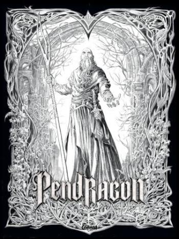 Couverture de l'album Pendragon (Glénat) - 2. Le conseil des Rois - Édition N&B