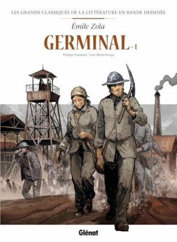 Couverture de l'album Les Grands Classiques de la littérature en BD (2016) - 12. Germinal - Tome 1