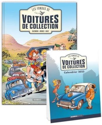 Couverture de l'album Les Fondus - 14. Les Fondus des voitures de collection + calendrier 2025