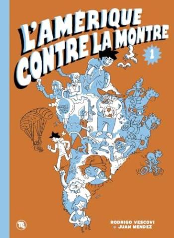 Couverture de l'album L'Amérique contre la montre - 1. L'Amérique contre la montre