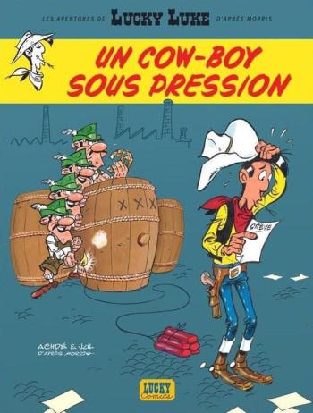 Couverture de l'album Les Aventures de Lucky Luke d'après Morris - 11. Un cow-boy sous pression