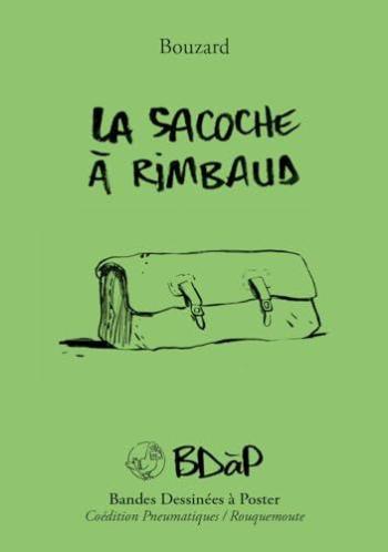 Couverture de l'album BDàP - Bandes dessinées à poster - 4. La sacoche à Rimbaud