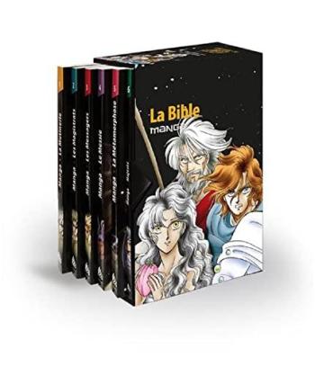 Couverture de l'album la Bible en Manga - COF. Coffret intégral