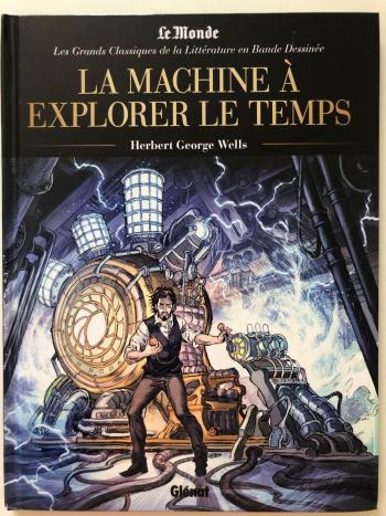 Couverture de l'album Les Grands Classiques de la littérature en BD (2022) - 9. La machine à explorer le temps