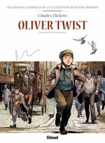 Couverture de l'album Les Grands Classiques de la littérature en BD (2016) - 15. Oliver Twist