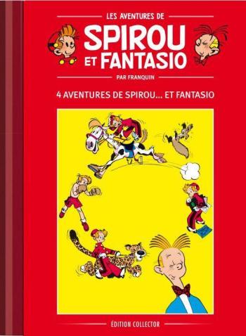 Couverture de l'album Spirou et Fantasio - 1. 4 aventures de Spirou... et Fantasio