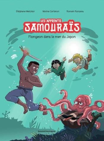 Couverture de l'album Les apprentis Samouraïs - 3. Plongeon dans la mer du Japon