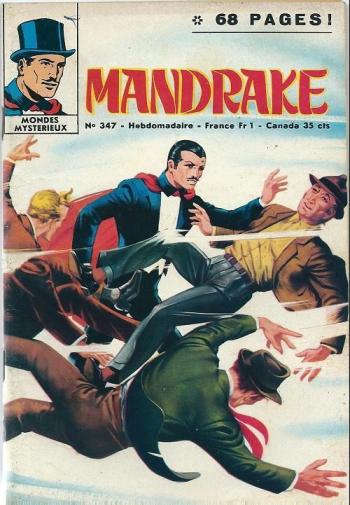 Couverture de l'album Mandrake - Mondes mystérieux - 347. Le bandit invisible 1