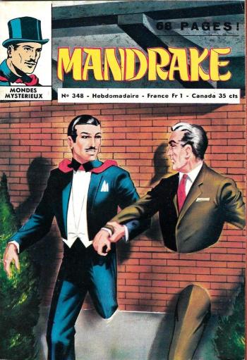 Couverture de l'album Mandrake - Mondes mystérieux - 348. Le bandit invisible