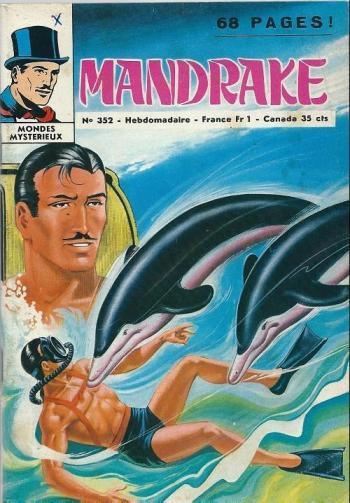 Couverture de l'album Mandrake - Mondes mystérieux - 352. Le messager des profondeurs 1