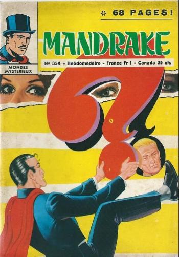 Couverture de l'album Mandrake - Mondes mystérieux - 354. Les photos mystérieuses