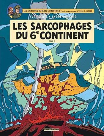 Couverture de l'album Blake et Mortimer (Blake et Mortimer) - 17. Les sarcophages du 6e continent - Tome 2