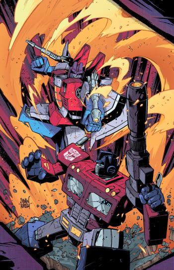 Couverture de l'album Transformers (Johnson-Spicer) - 1. Pleins gaz !