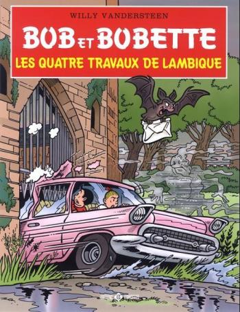 Couverture de l'album Bob et Bobette (Publicité) - HS. Les quatre travaux de Lambique