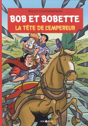 Couverture de l'album Bob et Bobette - 374. La tête de l'Empereur