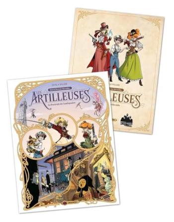 Couverture de l'album Les Artilleuses - 2. Le portrait de l'antiquaire + jeu de rôle