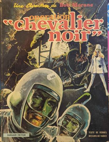 Couverture de l'album Bob Morane (Dargaud) - 10. Opération "Chevalier Noir"