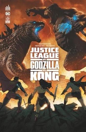 Couverture de l'album Justice League vs. Godzilla vs. Kong (One-shot)