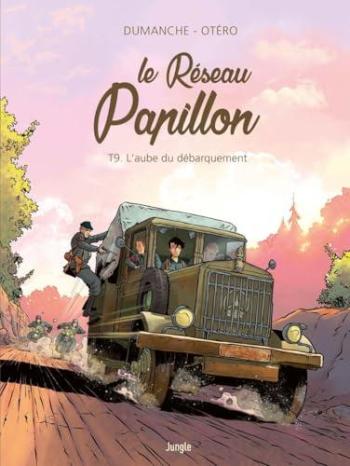 Couverture de l'album Le Réseau Papillon - 9. L'aube du Débarquement