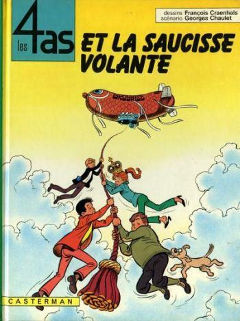 Couverture de l'album Les 4 As - 14. Les 4 as et la saucisse volante