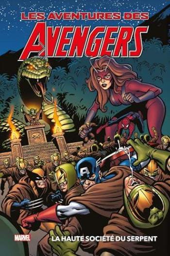 Couverture de l'album Marvel - Les aventures des Avengers - 3. La haute société du serpent