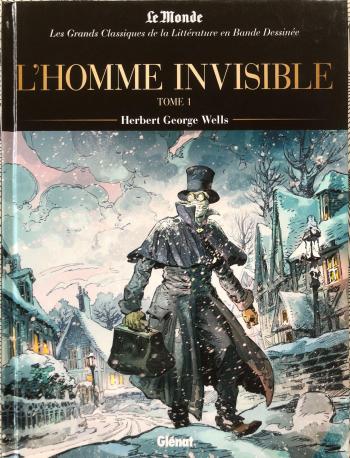 Couverture de l'album Les Grands Classiques de la littérature en BD (2022) - 30. L'homme invisible - Tome 1