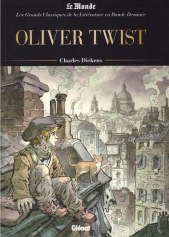 Couverture de l'album Les Grands Classiques de la littérature en BD (2022) - 16. Oliver Twist