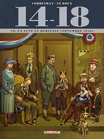 Couverture de l'album 14-18 - 10. La Lune en héritage (novembre 1918)