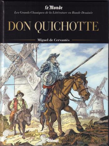 Couverture de l'album Les Grands Classiques de la littérature en BD (2022) - 21. Don Quichotte