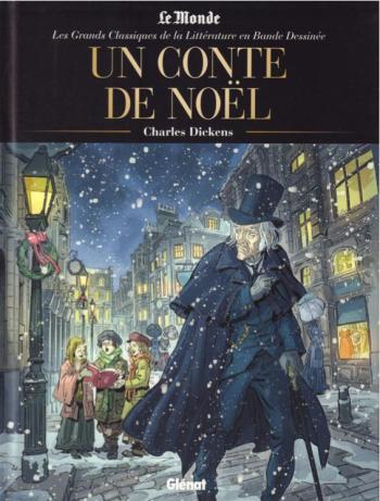 Couverture de l'album Les Grands Classiques de la littérature en BD (2022) - 23. Un conte de Noël