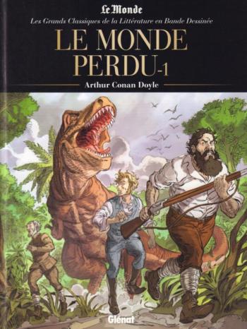 Couverture de l'album Les Grands Classiques de la littérature en BD (2022) - 24. Le Monde perdu