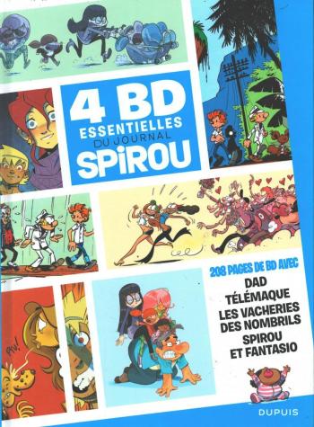 Couverture de l'album 4 BD essentielles du journal Spirou (One-shot)