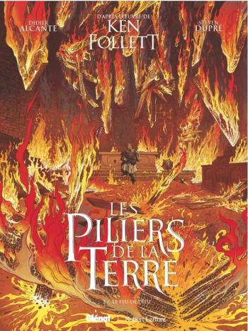 Couverture de l'album Les Piliers de la Terre - 2. Le Feu de Dieu - Version FNAC