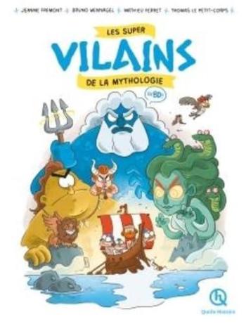 Couverture de l'album Les super vilains de la mythologie en BD (One-shot)