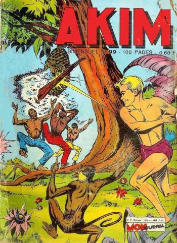 Couverture de l'album Akim - 99. Les prisonniers du fleuve