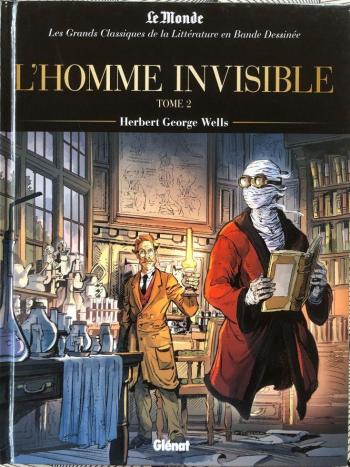 Couverture de l'album Les Grands Classiques de la littérature en BD (2022) - 31. L'homme invisible - Tome 2