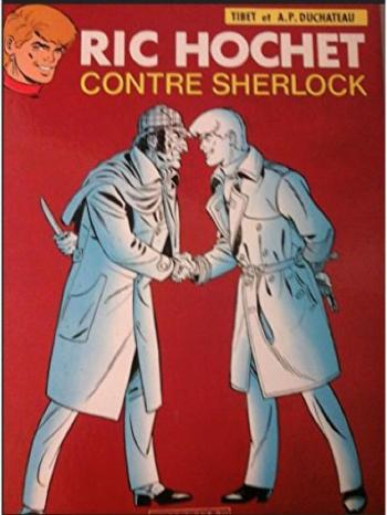 Couverture de l'album Ric Hochet - 44. Ric Hochet contre Sherlock