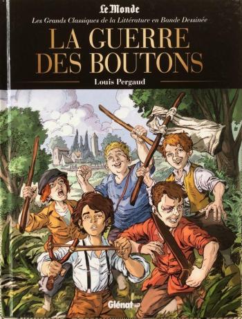 Couverture de l'album Les Grands Classiques de la littérature en BD (2022) - 26. La Guerre des Boutons