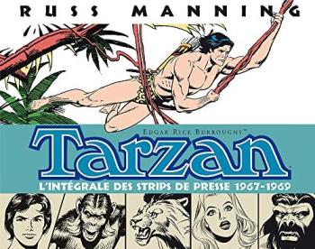 Couverture de l'album Tarzan (Intégrale des newspaper strips) - 1. L'intégrale des strips de presse 1967-1969