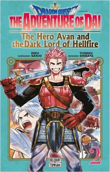 Couverture de l'album Dragon Quest - The Adventure of Daï - The Hero Avan and the Dark Lord of Hellfire - 2. Tome 2