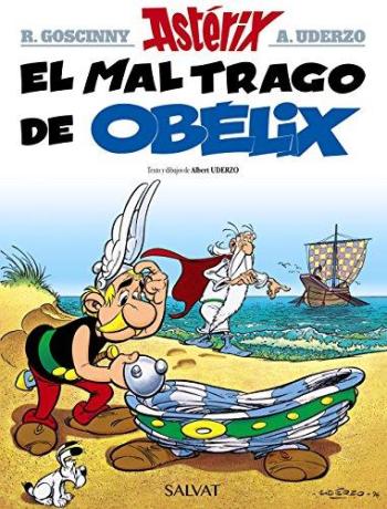 Couverture de l'album Astérix (en espagnol) - 30. El maltrago de Obélix