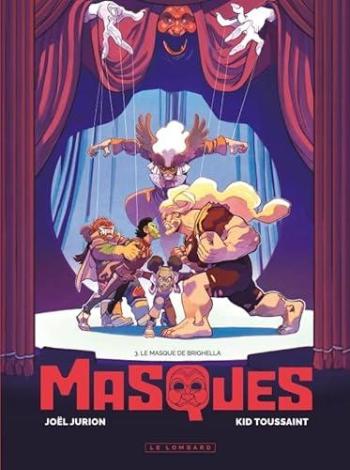 Couverture de l'album Masques (Le Lombard) - 3. Le masque de Brighella