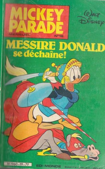 Couverture de l'album Mickey Parade - 19. Messire Donald se dechaîne